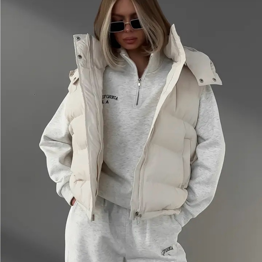 Quilted Warm Cotton Puffer Vest